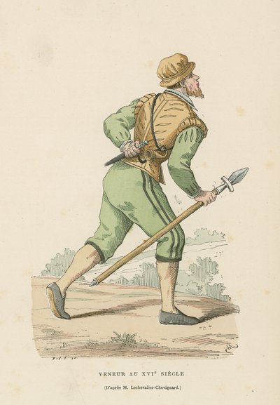 Huntsman, 1500-talet av French School