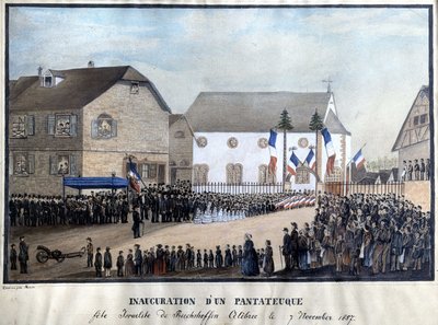 Invigning av en Pentateuch, november av French School