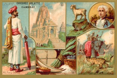 Indien (kromolit) av French School