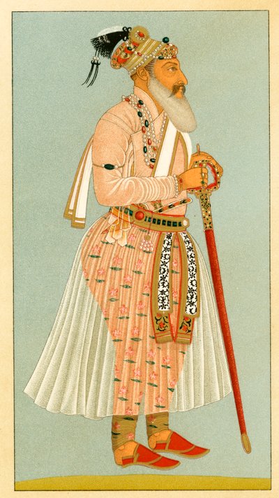 Indien kostym av French School