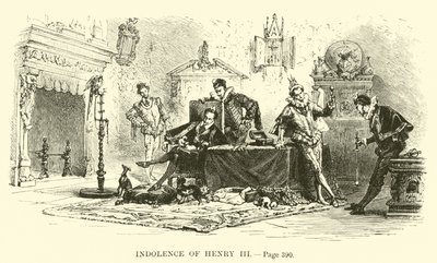Indolens av Henrik III av French School