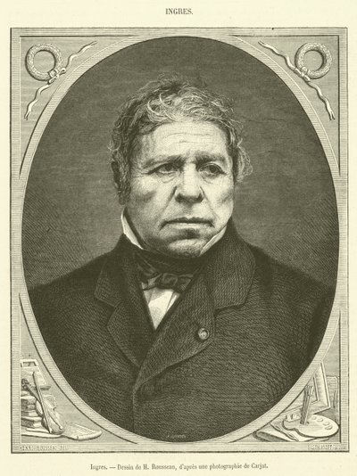Ingres (gravyr) av French School