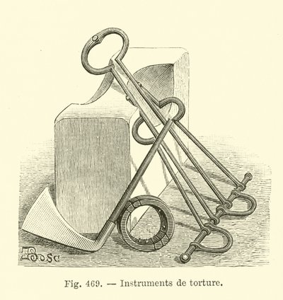 Instrument för tortyr av French School