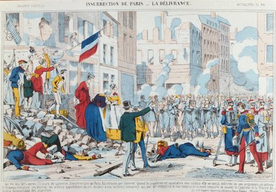 Parisupproret, befrielsen, 1871 av French School