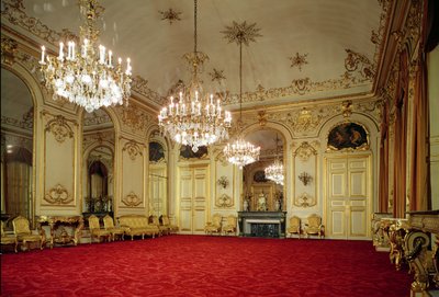 Interiör av Grand Salon av French School
