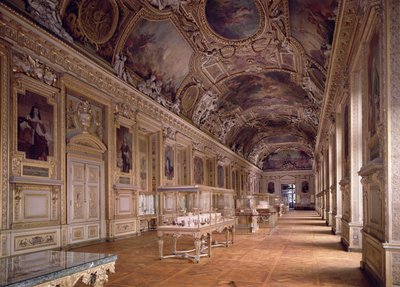 Interiörvy av Galerie dApollon av French School
