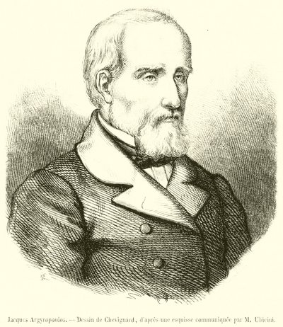 Jacques Argyropoulos (gravyr) av French School