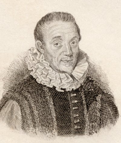 Jacques Auguste de Thou alias Thuanus, fransk historiker, från Crabbes Historical Dictionary pub. 1825 av French School