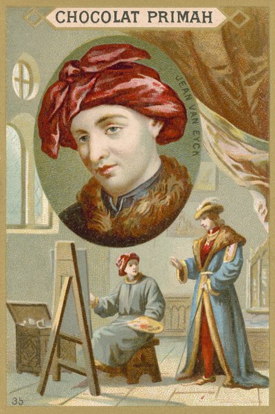 Jan van Eyck, flamländsk målare av French School