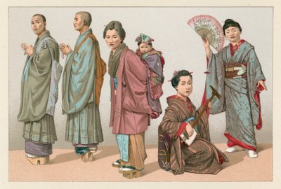 Japansk kostym av French School