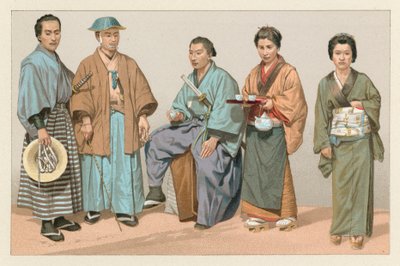 Japansk kostym av French School