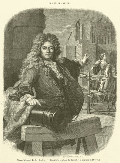 Jean-Balthasar Keller, gjutare (gravyr) av French School