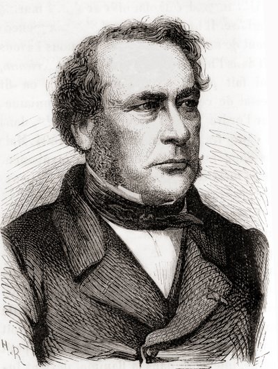 Jean-Baptiste Joseph Dieudonné Boussingault, från The Wonders of Science, publicerad ca 1870 (gravyr) av French School