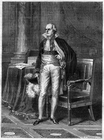 Jean Baptiste (Jean-Baptiste) de Nompere de Champagny (1756-1834) Hertig av Cador - Jean-Baptiste de Nompere de Champagny (1756-1834), hertig av Cadore, fransk politiker - i "Histoire de l