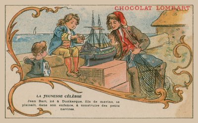 Jean Bart, sjöbefälhavare från det sena 1600-talet och kapare, som pojke av French School