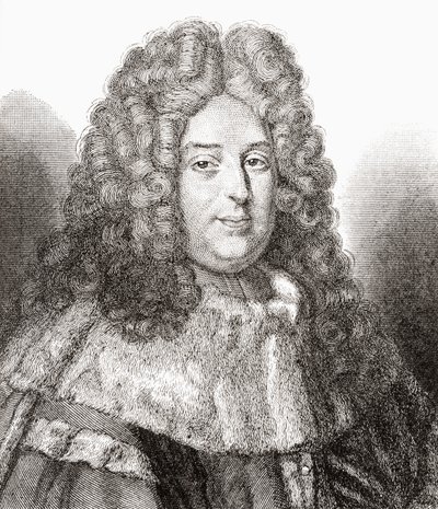 Jean Bouhier, 1673 - 1746. Fransk magistrat, juriskonsult, historiker, översättare, bibliofil och forskare. Från Les Heures Libres publicerad 1908. av French School