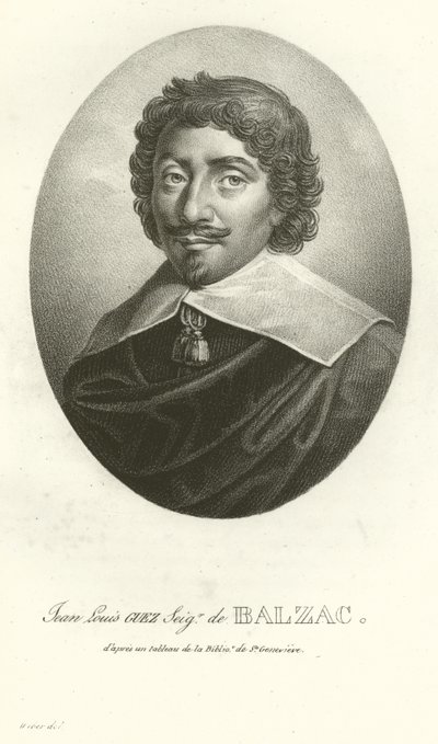 Jean Louis Guez, Lord of Balzac av French School