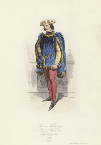 Jean de Montagu, Frankrikes stormästare, Karl VIs regeringstid av French School