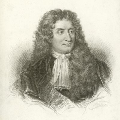 Jean de la Fontaine (gravyr) av French School