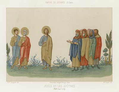 Jesus och apostlarna av French School
