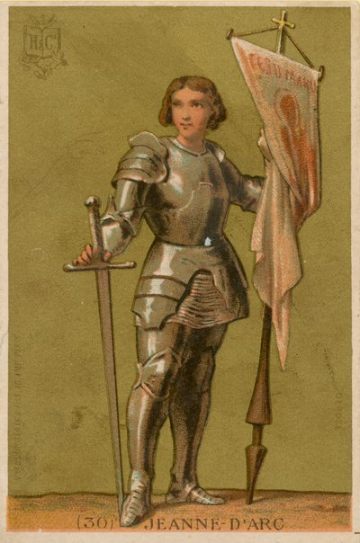 Joan av Arc av French School