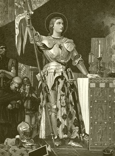 Joan av Arc av French School