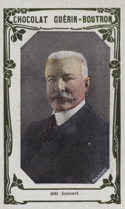 Jonnart (färgad bild) av French School