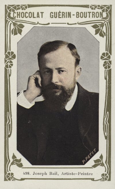 Joseph Bail, målare (färgad bild) av French School