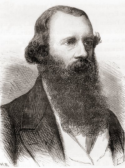 Josiah Latimer Clark, från Les Merveilles de la Science, publicerad ca 1870 (gravyr) av French School