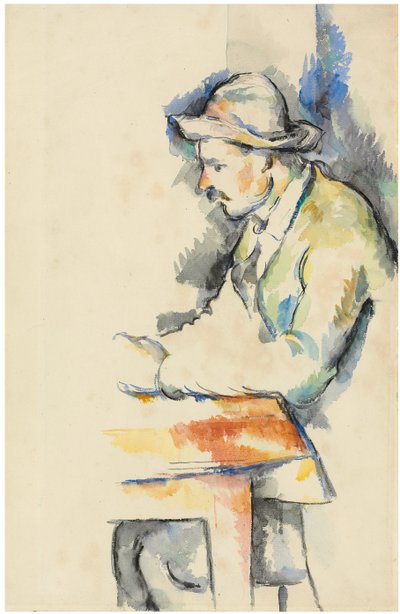 Kortspelare, c.1896 av French School