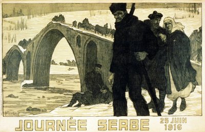 Serbiska dagen. 25 juni 1916. av French School