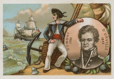 Jules Dumont dUrville, fransk sjöofficer och upptäcktsresande av French School