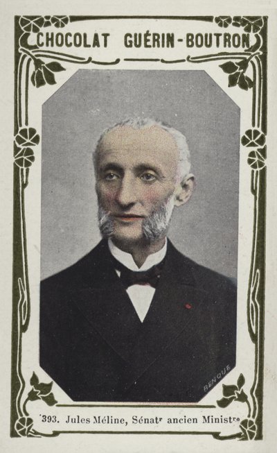 Jules Meline, senator tidigare minister (färgad bild) av French School