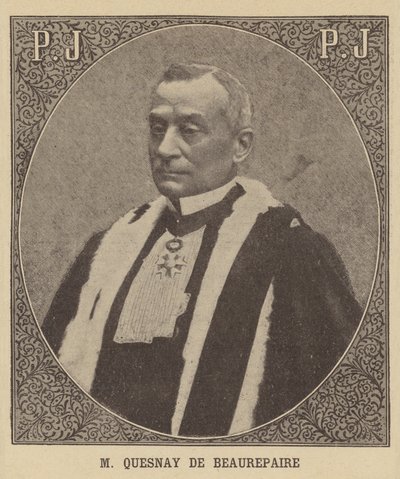 Jules Quesnay de Beaurepaire, fransk domare av French School