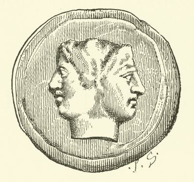 Kung Janus (gravyr) av French School