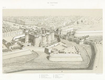 Bastiljen, 1650 av French School