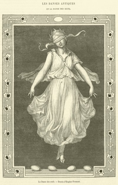 Äggdansen (gravyr) av French School
