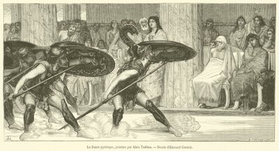 Pyrrhusdansen (gravyr) av French School
