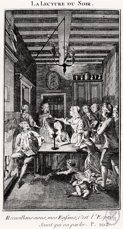 Kvällsläsningen av French School