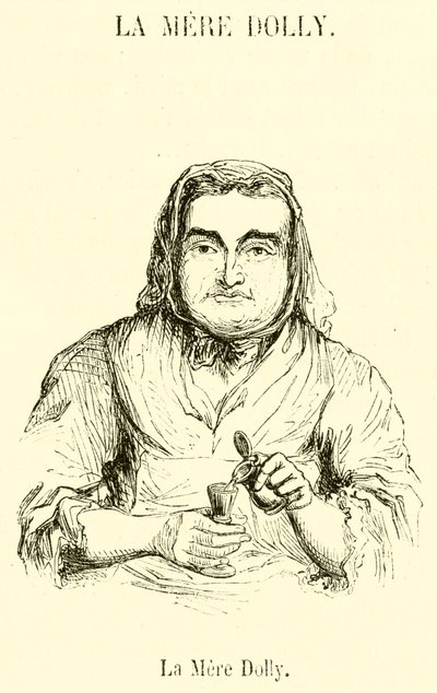 La Mere Dolly (gravyr) av French School