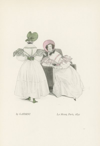 La Mode, Paris, 1831 von French School