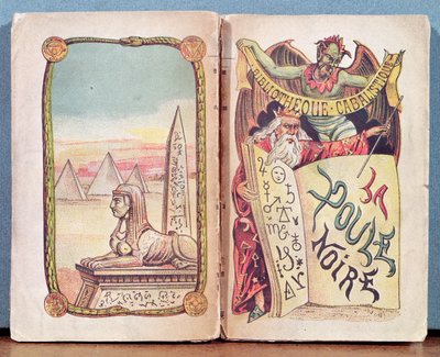 La Poule Noire, verk av spådom och magi, användes särskilt på landsbygden mellan 1820 och 1880 av French School