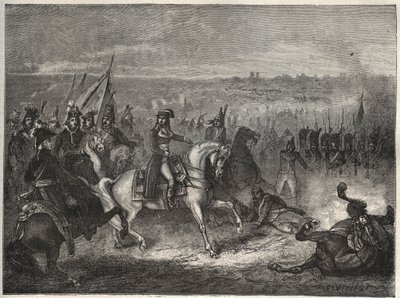 La battle de Lonato - NAPOLEON VID LONATO - Kallas även det andra slaget vid CASTIGLIONE: i sitt italienska fälttåg besegrar Napoleon österrikarna under Wurmser, vilket tvingar dem att dra sig tillbaka till Mantova. 3 augusti 1796 - New National Encycloped av French School