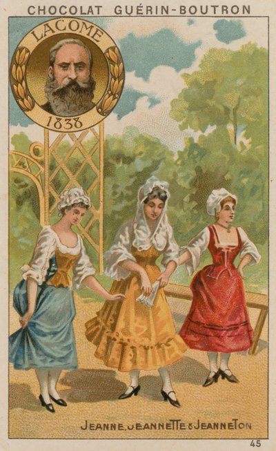 Lacome, Jeanne, Jeannette och Jeanneton av French School