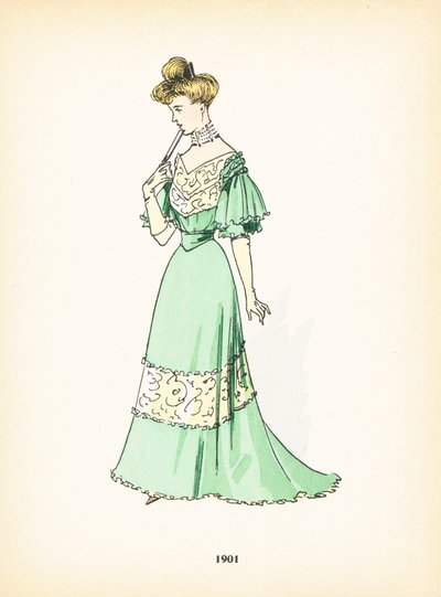 Dammode, 1901 av French School