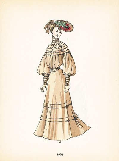 Dammode, 1904 av French School