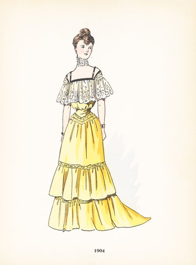 Dammode, 1904 av French School