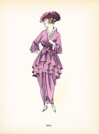 Dammode, 1914 av French School