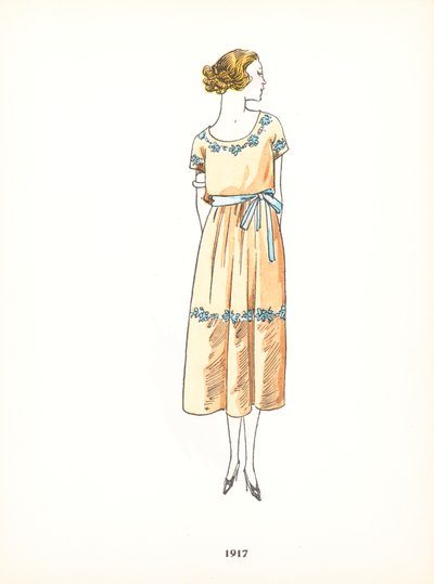 Dammode, 1917 av French School