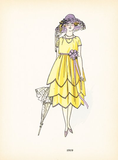 Dammode, 1919 av French School